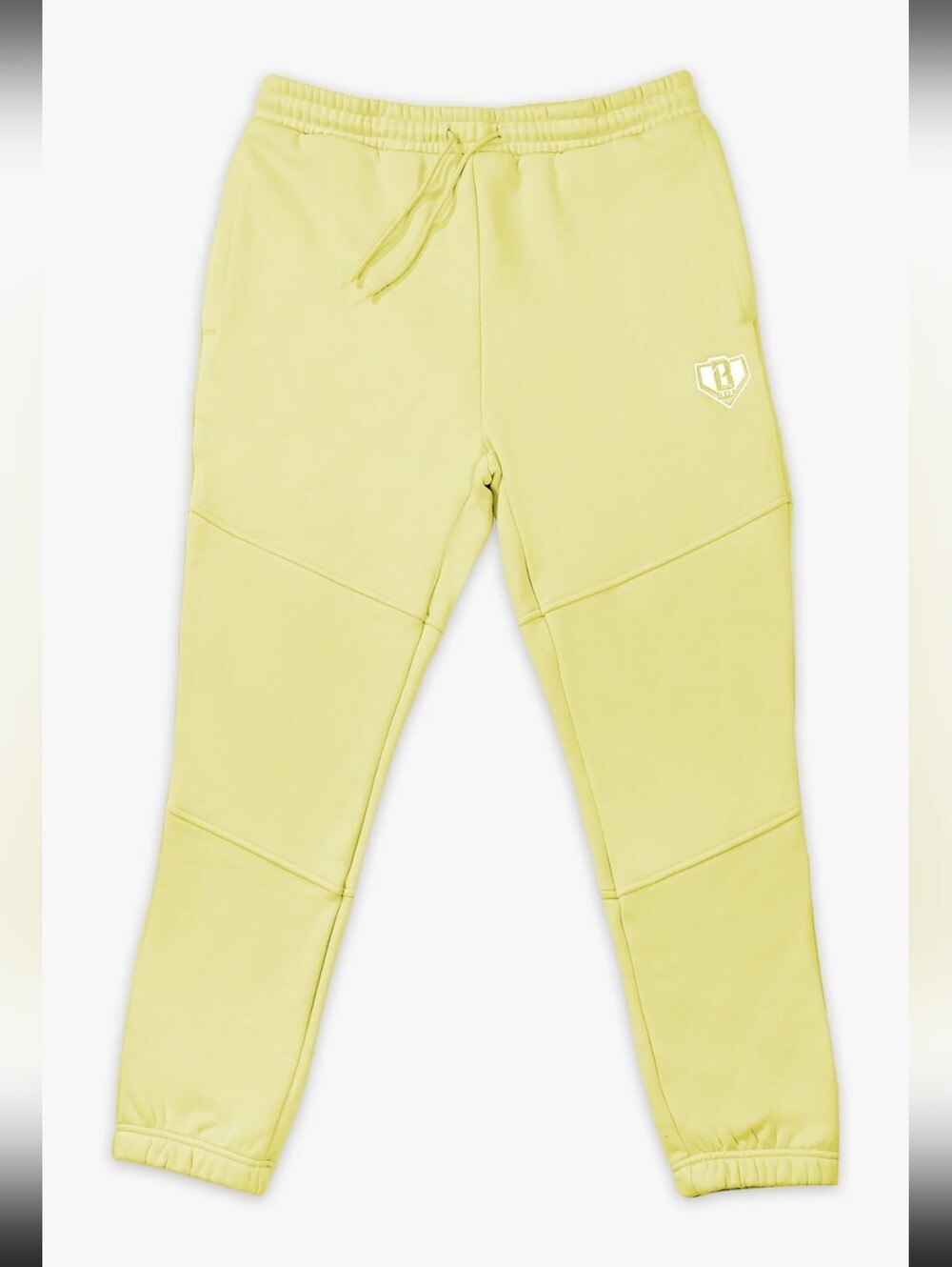 NWT Baseball Lifestyle 101 Baseline Youth Joggers Yellow